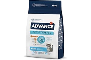 Advance Cat Kitten - Croquettes pour Chatons Kitten avec du Poulet - 10kg