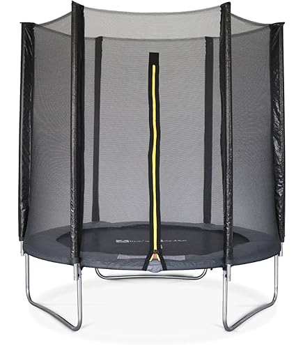 Tente Pour Trampoline 306cm Housse De Tente Pour Trampoline Rond A 6 Poteaux Droits Tente De Trampoline Protection Contre Le Vent Et Le Soleil Et A La Pluie 87232019