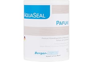 Berger-Seidle Aqua-Seal Pafuki, wasserbasierte Fugenkittlösung zur Selbstherstellung von Holzkitt bzw. Fugenkitt (1 Liter)