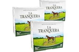 ‎YERBOX La Tranquera Yerba Mate Cocido 150 Teebeutel (450g) | Reich an Vitaminen und Antioxidantien | Belebender und Erfrischender Mate Tee
