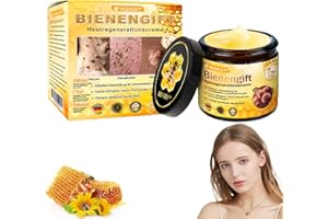 MMQ VLSVLS Bienengift Hautregenerations Creme, Bienengift-Hautbehandlungscreme, Bienengift-Reparaturcreme, Bienengiftsalbe, Bienengift Creme für alle Hauttypen (1PC)