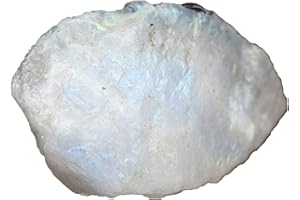 gemhub Untreated Raw Rough Moonstone 23.50 Ct. Certified Uncut Healing Crystal Natural Rainbow Moonstone Gemstone