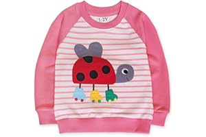 Moon Under the Bridge Felpa girocollo da bambina in cotone