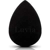 Luvia Beauty Blender Schwamm - Make-Up Ei - Extra Weicher Blending Sponge - In Zeitlosem Schwarz - Kosmetik Schwämmchen