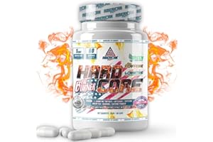 AS American Suplement | HardCore Fat Burner | Quemagrasas Potente para Adelgazar Rapido y efectivo | Contiene Taurina y L Carnitina | Ayuda a Perder Grasa | Termogenico | 60 Cápsulas
