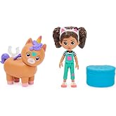 Gabby's Dollhouse, Cat-tivity Set, Kittycorn At &ndash; Gabby ve Kico g&ouml;kkuşağı tek boynuzlu at seti, 3 yaşından b&uuml;y&uuml;k &ccedil;ocuklar i&ccedil;i