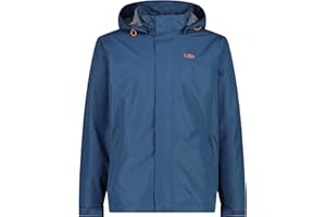 CMP Kurtka przeciwdeszczowa Mężczyźni Męska Kurtka Deszczowa, Odporna na Rozdzieranie Z Kapturem