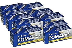 Fomapan Classic 100 ISO Pellicola Bianco e Nero 120 rotolo 10 pellicole