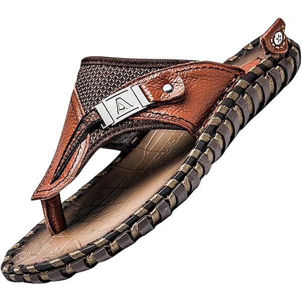 Sandali Uomo GILKUO In Pelle - Chiusi Davanti, Sportivi, Per Trekking E Estive - Foto 11