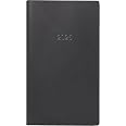 Agenda De Bolsillo BRUNNEN 723 2025 - A7, Cubierta De Piel Negra, 160 Páginas, Vista Semanal