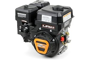 Wiltec LIFAN KP230 Moteur essence – 415 x 380 x 380 mm – 4,8 kW (6,5 CV) – 223 ccm – 4 temps, 3,6 L, 20 mm – OHV, 9,5:1 – Monocylindre Lanceur manuel – pour Plaque vibrante et Engin Chantier