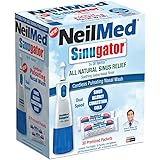 NeilMed Sinugator Cordless Pulsating Nasal Wash