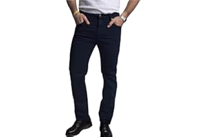 CAMICIE & dintorni Pantalone Holiday Jeans (Pesantezza Media/Mezza Stagione) Uomo Cotone TG. 46 48 50 52 54 56 58 60 Made in Italy Elasticizzati Comfort