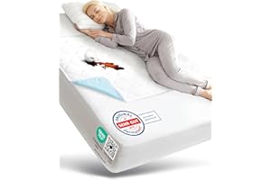 ‎ROSENKERN Rosenkern® Inkontinenz Bettunterlage 90x150 cm - [SEHR Weich & Saugstark] - Inkontinenzunterlage Waschbar - [Wiederverwendbar] - wasserdichte Matratzenauflage - [Kinder & Erwachsene]