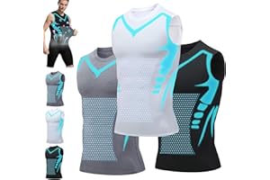 GQIWUB Aktivheld Abnehmweste, Vitalvest Abnehmweste, Vitalvest Slimming Vest, 2024 New Version Ionic Shaping Vest For Men