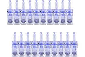 IKLESTAR Cartouches de remplacement à 36 aiguilles pour stylo microneedling Dermapen Ultima A6, 20 pièces/paquet