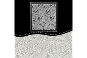 SALPPLEA Polymer-Ton-Texturblätter, Acryl-Ton-Texturblätter, Ton-Texturmatte für die Herstellung von Ohrringen, Polymer-Ton-Ohrring-Werkzeuge