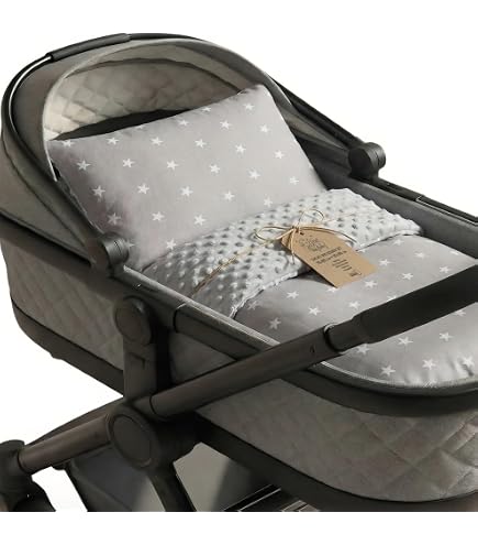 URMYWO Réducteur De Lit Bébé 90x55cm Double Face 100% Pur Coton - Nid D'Ange Avec Housse Amovible Lavable, Sécurisé Et Confortable Pour Nouveau-Né 0-12 Mois