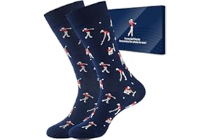 Cirorld Novelty Golf Socks, Funny Golf Gifts for Men, Combed Cotton Mens Novelty Socks 1 Pair, Funny Christmas Gifts, Mens Stocking Fillers, Ideal Fun Presents for Husband Dad Uncle Grandpa