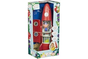 Ben & Holly Elf Rocket, Ben & Holly's Little Kingdom, interative toy, lights & sounds, imaginative play, gift for 3-6 year old