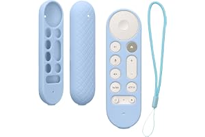 kwmobile fodral kompatibelt med Google TV Streamer 4K fodral – mjukt silikonskydd för fjärrkontroll –