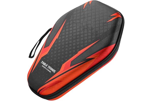 Bordtennisfodral, racketfodral – vattentätt bordtennisfodral | robust bordtennisorganisatör, stor kapacitet för racketar och bollar, oumbärlig utrustning för bordtennis-entusiaster