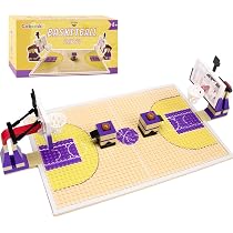Nicolababe Jouets de Blocs - Terrain de Basketball Plaque de Base et 2 Panier de Basketball Blocs pour Matchs de Basketball - Compatible avec les Grandes Marques (Jouets de Basketball/Violet Nicolababe Jouets de Blocs - Terrain de Basketball Plaque de Base et 2 Panier de Basketball Blocs pour Matchs de Basketball - Compatible avec les Grandes Marques (Jouets de Basketball/Violet