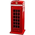 Large Telephone Booth Money Box Coin Die Cast Piggy Bank London Souvenirs Red Telephone Box Money Bank Made of Die Cast Metal