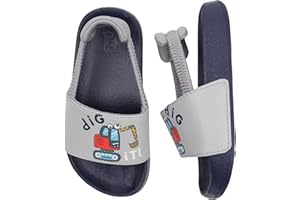 Youecci Sandales pour Garçons Filles été Enfants Plage Piscine Pantoufles Plat Antidérapant Douche Pantoufles 20-31 EU