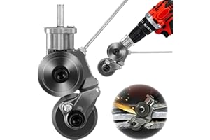 EUIOOVM Elektrische Bohrmaschine Plattenschneider, Metall Knabber Bohrer Aufsatz, Safe DIY Metallbohrer Zubehör, Mehrzweck Elektrische Bohrmaschine Schere Cutter zum Schneiden von Metall Eisen,