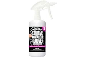 ULTIMA-PLUS XP Extreme Iron Fallout Remover -Safe for all Wheel Types - Removes Iron Particles & Dirt from Paintwork, Alloys, Metal, Glass, Mirrors and More - pH Neutral Formula (1 Litre)