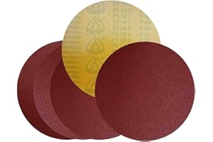 Klingspor PS 18 E Disques abrasifs auto-adhésifs | Ø 300 mm | non perforés (GLS 0) | 5 pièces | Grain : 80