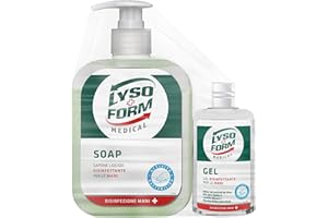 Lysoform Medical Gel Disinfettante Mani 70 ml + Lysoform Medical Sapone Disinfettante Mani 300 ml