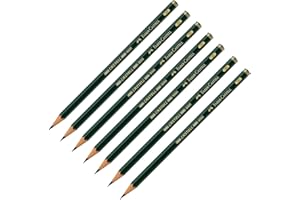 ‎FABER-CASTELL Faber-Castell 205070 - Bleistifte Set Castell 9000, Härtegrad 2B, 6 Stück
