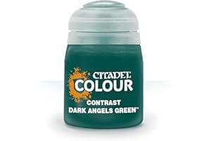 Games Workshop Citadel Pot de Peinture - Contraste Dark Angels Green (18 ml)