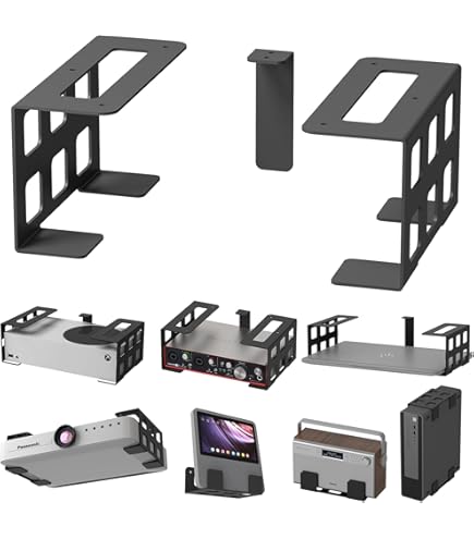 Supporto Sottoscrivania Per PC - Staffa Regolabile In Acciaio - Foto 9