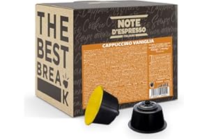 Note d'Espresso - Capuchino con Vainilla - Cápsulas compatibles con Cafeteras NESCAFE'* DOLCE GUSTO* - 48 caps