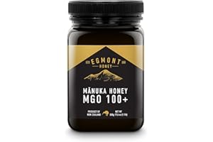 EGMONT HONEY & HEALTH ESTD 2008 Egmont Honey Manuka Honey 100+ MGO Original from New Zealand 500g