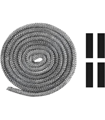 Corde Joint Fibre Céramique Pour Poêle à Bois - Résistante Haute Température - Étanchéité Insert, Four, Cheminée
