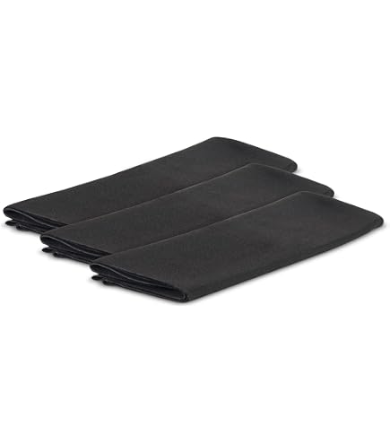 Set 3 Panni In Microfibra Antistatici 38x38cm - Senza Lanugine Per Dischi Vinile, CD E Giradischi - 2