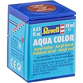 Revell - Su Bazlı Maket Boyası &Ccedil;amur Kahvesi Parlak 18 Ml (36180)