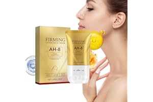 ALELYER Crema Reafirmante para Cuello con Rodillo,Firming Neck Cream,Crema Cuello Y Escote Reafirmante,Crema Cuello Reafirmante Con Rodillo Masaje De Doble Para Reduce Arrugas Lifting E Hidratación