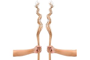 Leewadee Liście palmowe – luźne gałązki dekoracyjne do wazonów podłogowych, kolorowe i suszone kompozycje do dekoracji domu i firmy, 100 cm, Ecru