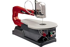 Einhell Scie à chantourner TC-SS 405 E (120 W, Longueur de lame 127 mm, Dimensions de la table 408 x, Livré avec lames)