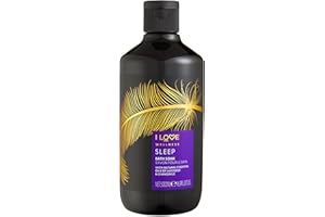 I Love Wellness SLEEP Bath Soak, With Natural Essential Oils Of Lavender & Chamomile, Fragranced Bath Soak, Invigorating Aroma, Vegetarian & Vegan-Friendly - 500ml