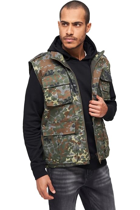 Gilet Multi-poches Homme Outdoor - Pêche, Camping, Photo - 100% Coton Respirant - Plusieurs Coloris