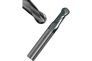 Corintian VHM Radiusfräser Kugelkopffräser 2 Zähne - AlTiN Beschichtung, Ø 4mm, High Performance Cutting HPC geeignet