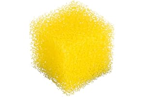 Forbikes 00-0685 Kit 30 Cubetti Spugna Racing Anti-Sbattimento per Serbatoio, Misura 5 x 5X5 Volume 3.8 litri, Giallo