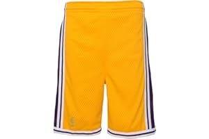 Mitchell & Ness Short NBA Los Angeles Lakers 1996 Jaune pour Enfant