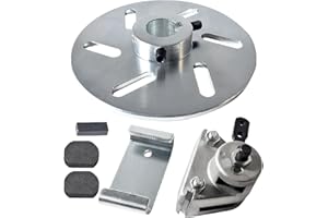 JOIQEXJ Mechanical Disc Brake Caliper and Bracket with Pads Kit for Manco 9598 9597 Yerf-Dog Carter ASW Bristers Airheart MB-1 Go Kart